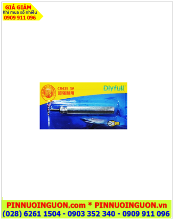 Pin CR435 _Pin phao câu cá CR435, Pin gắn phao câu cá đêm Dlyfull CR435 lithium 3v chính hãng